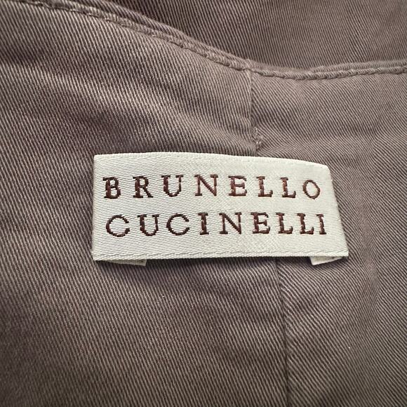 Brunello Cucinelli gray pencil skirt size 8 - Picture 4 of 8